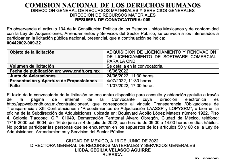 Licitacion de Software 2 (1) Licitacion de Software 2
